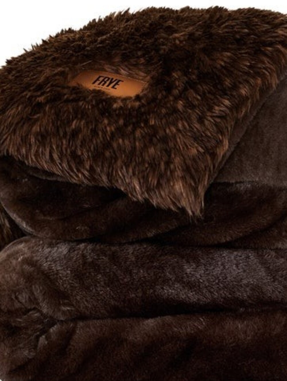 FRYE Arctic Luxurious Cozy Faux Fur Throw 60" x 70" - Picture 4 of 5